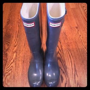 Hunter Tall Grey Boots